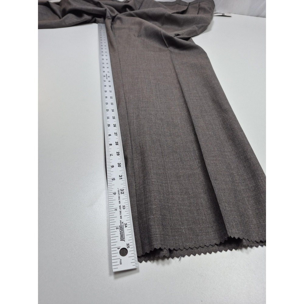 Palm Beach Dress Pants Mens 56x36 Gray Wool Pleated Unhemmed Big & Tall NWT - Picture 10 of 12